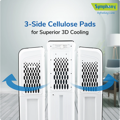 Highly effective cellulose cooling pads