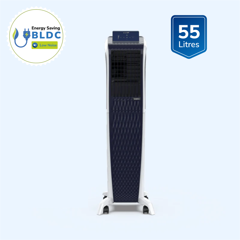 Diet 3D 55B BLDC Tower Air Cooler 55-litres with Magnetic Remote