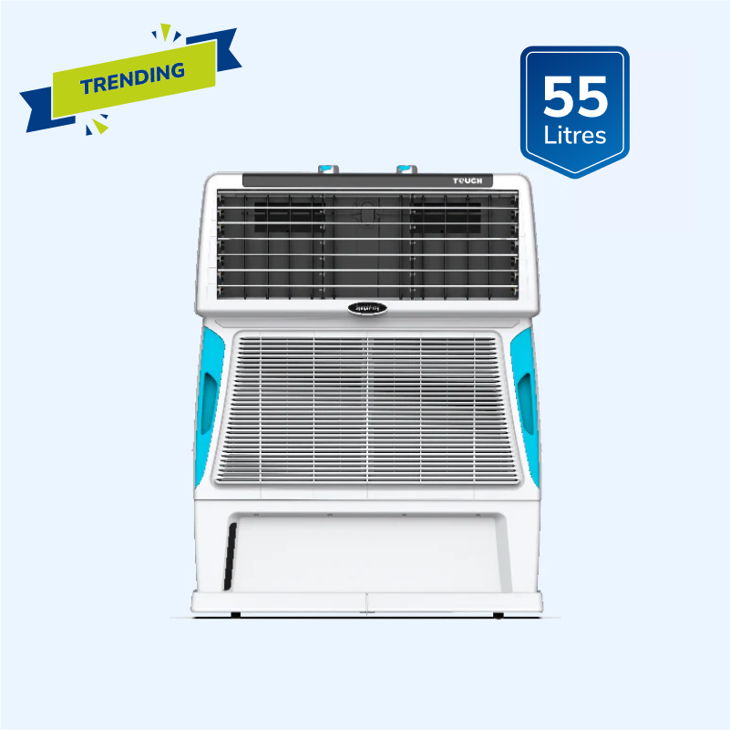 Touch 55 Room Air Cooler 55-litres with Double Blower