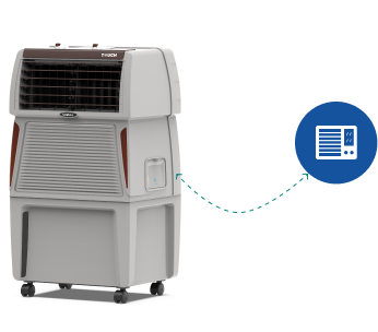 High-efficiency cooling pads