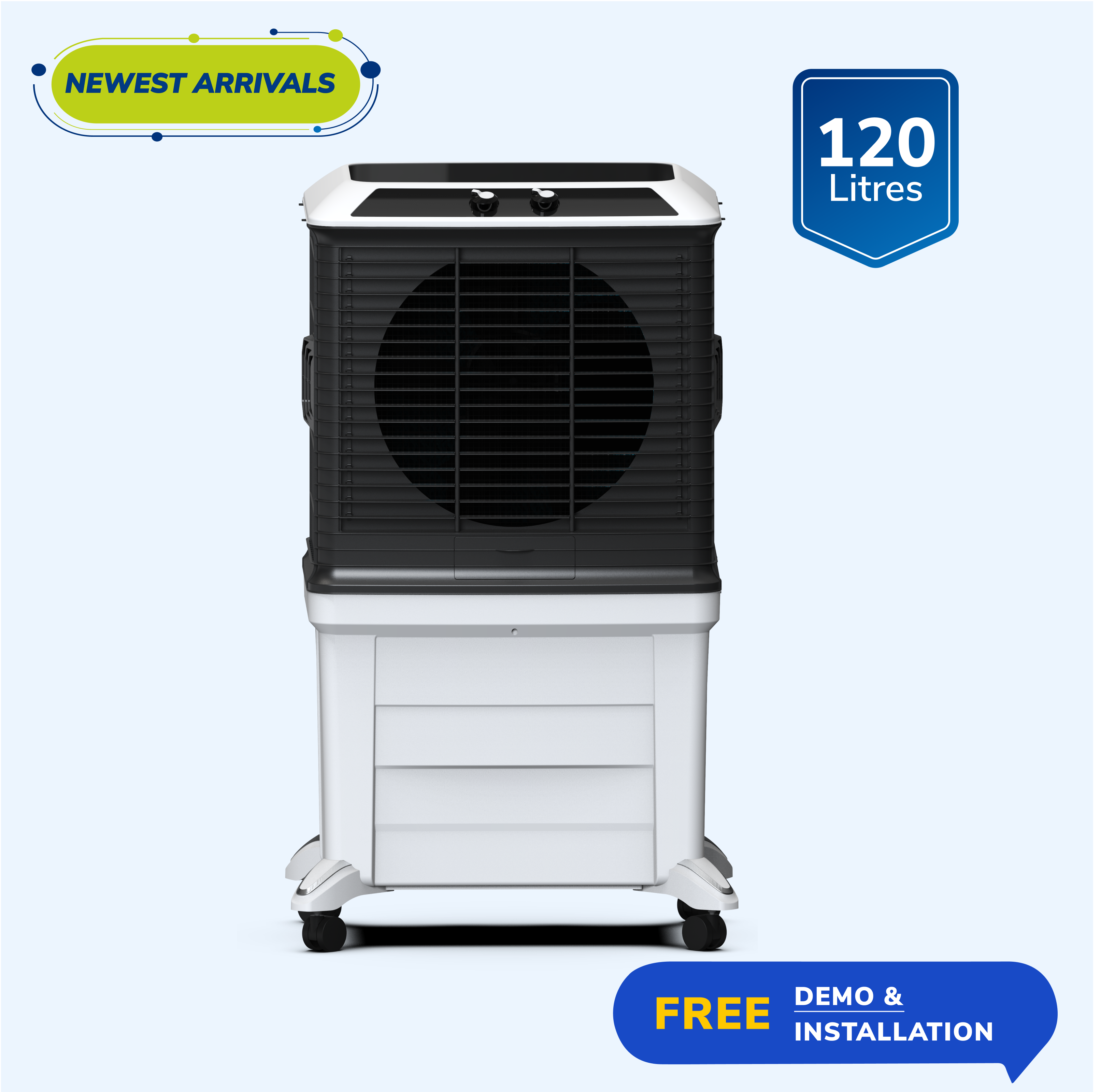 Arctic circle Air Cooler, 120 Litres