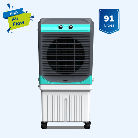 Maxwind 100 EX Air Cooler, 91 litres (With Powerful Exhaustive Fan)
