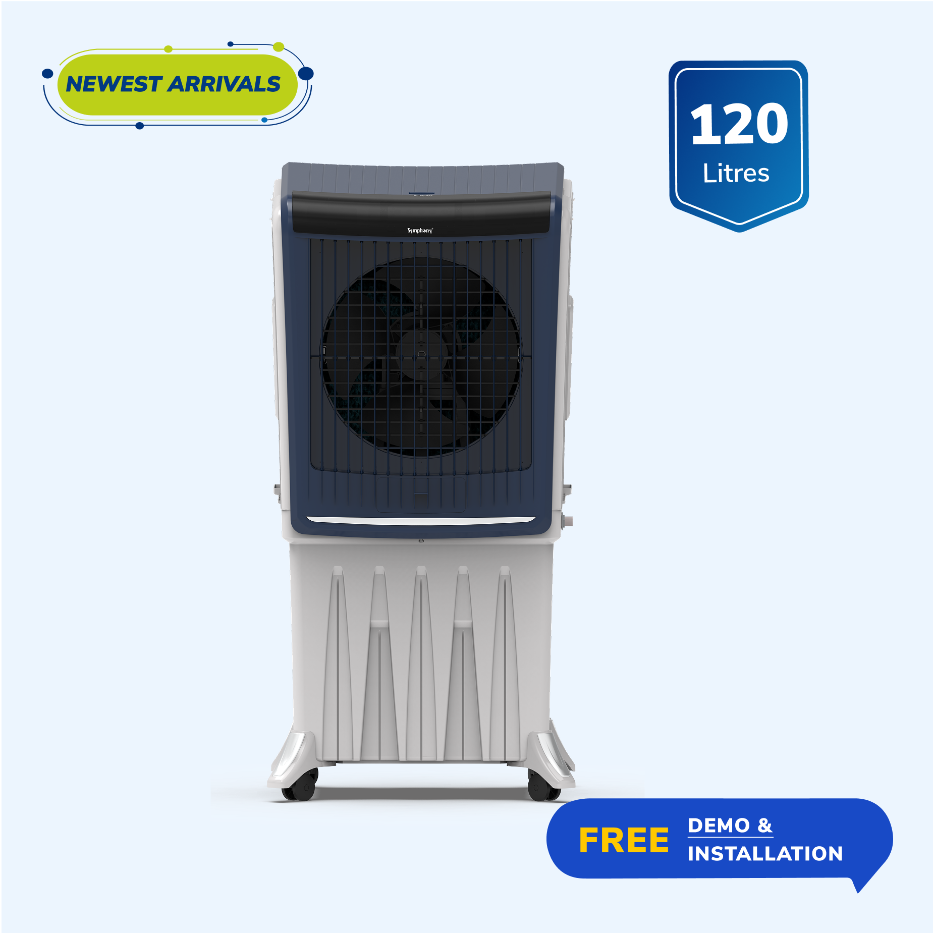 Silenzo 120i Air Cooler, 120 litres Symphony Limited