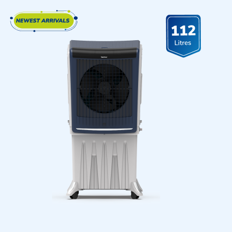 Silenzo 120i | Most Silent Air Cooler | 112 Litres Tank | Touch Panel