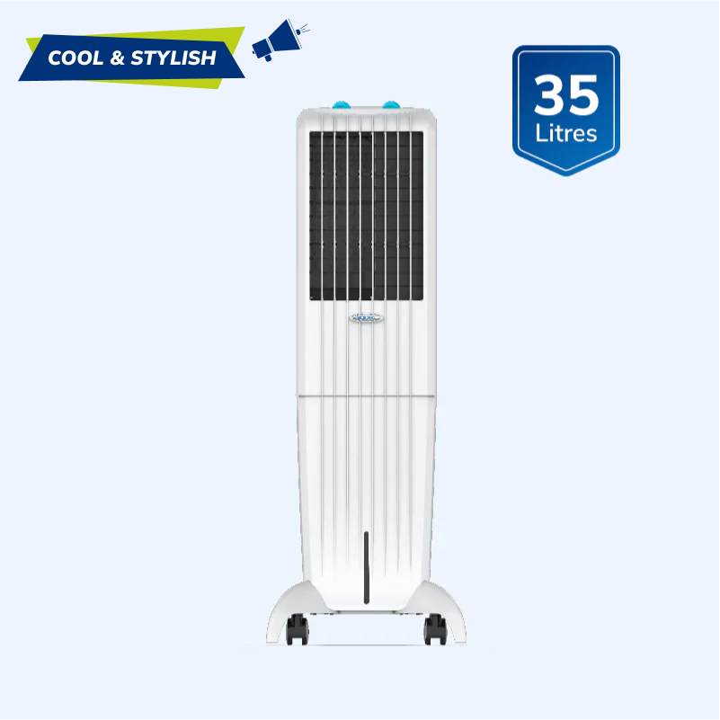 Diet 35T Sleek & Powerful Personal Tower Air Cooler 35-litres