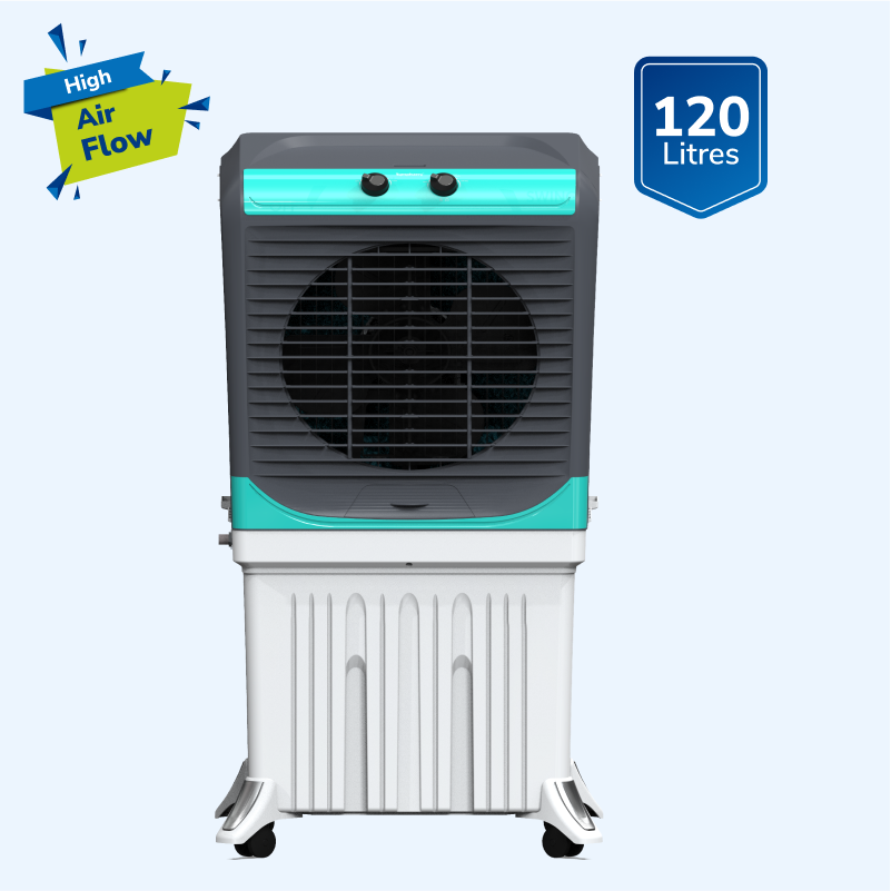 Maxwind 120 EX Air Cooler, 120 litres (With Powerful Exhaustive Fan)
