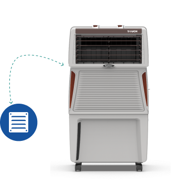 Low energy consumption of only 185W