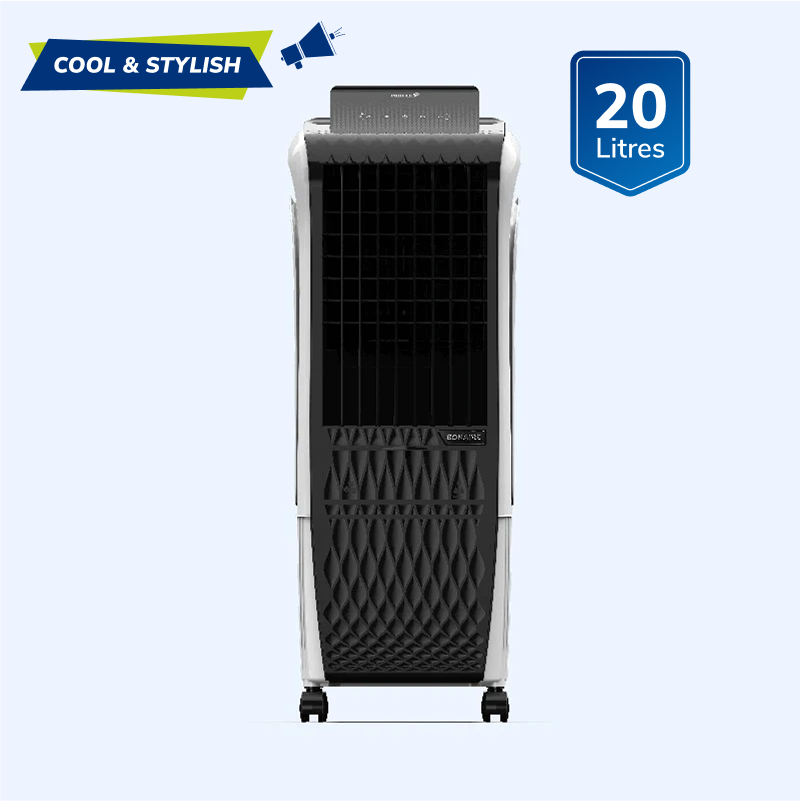 Diet 3D 20i Tower Air Cooler 20-litres with Magnetic Full Function Remote