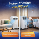 HiCool i Modern Personal Air Cooler with Full Function Remote