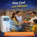 HiCool i Modern Personal Air Cooler with Full Function Remote