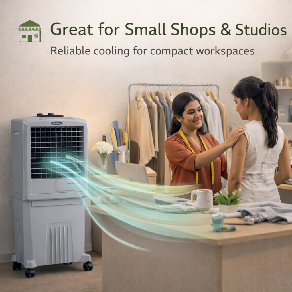 HiFlo 40 | Household Indoor Air Cooler | Cool Flow Dispenser
