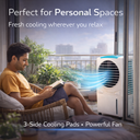 Ice Cube 27 Personal Room Air Cooler with Powerful Fan