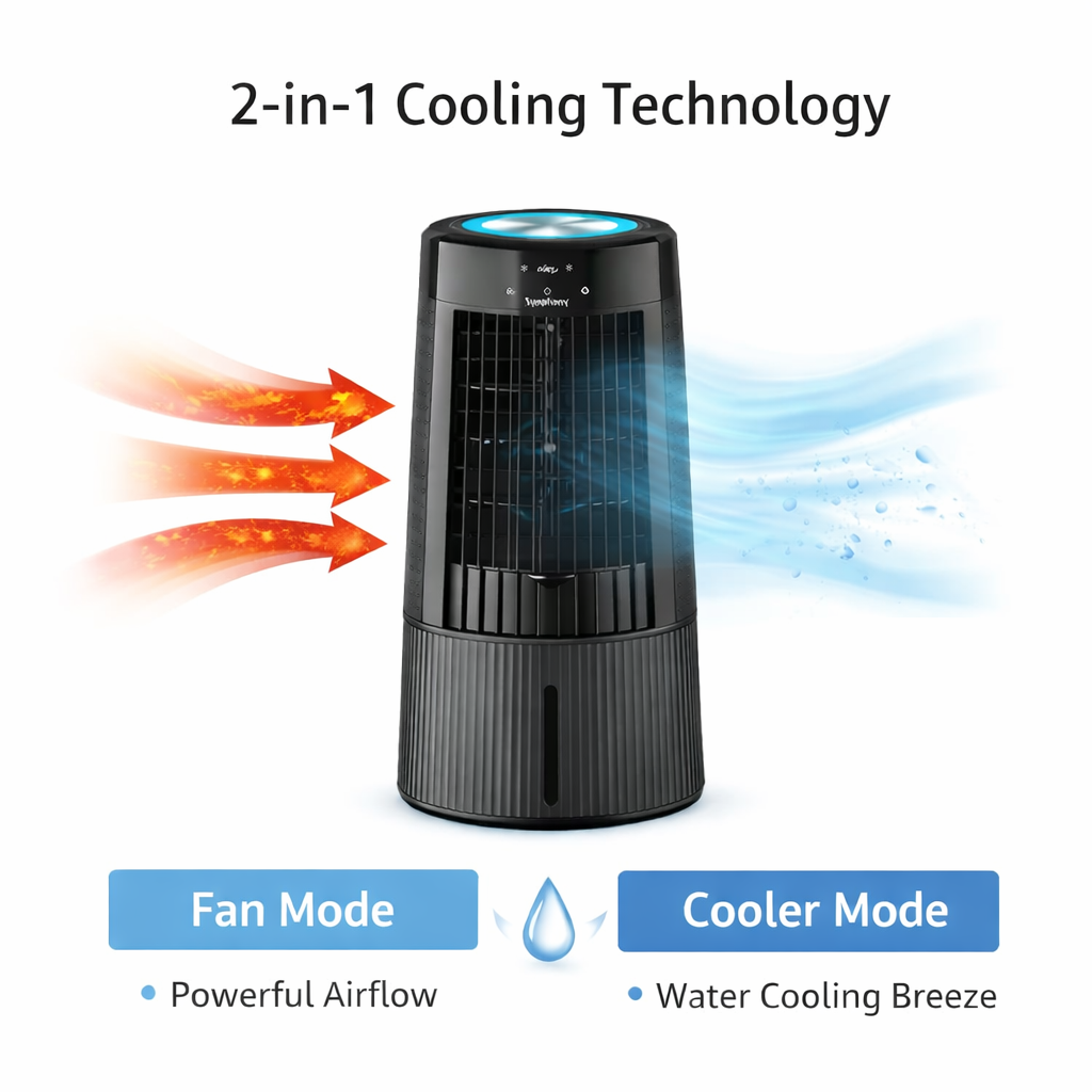Duet-i Kitchen Cooling Fan & Personal Air Cooler