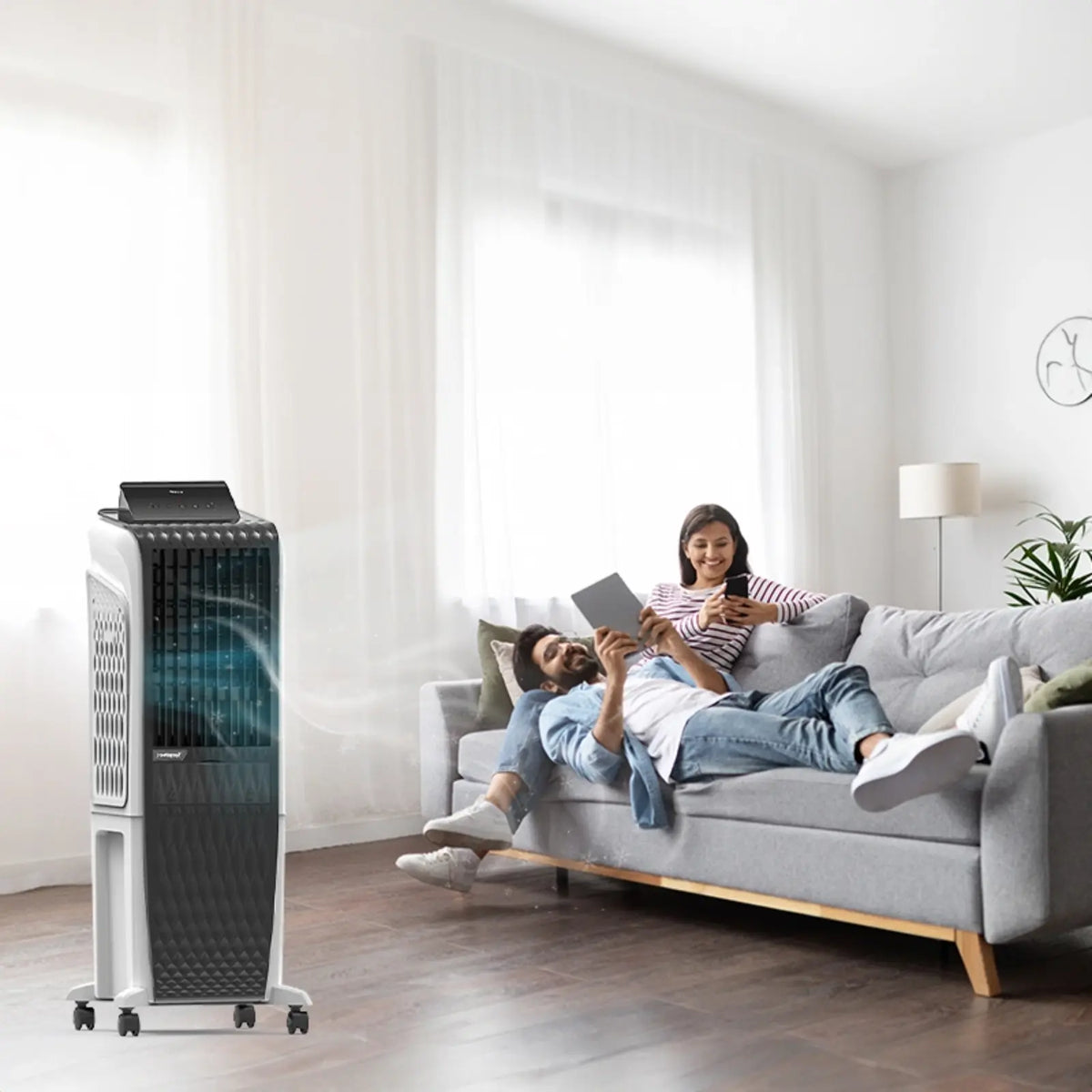 Diet 3D 30i | Tower Air Cooler |  Magnetic Remote
