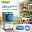 Maxwind 100 EX | Desert Air Cooler | Powerful Exhaustive Fan
