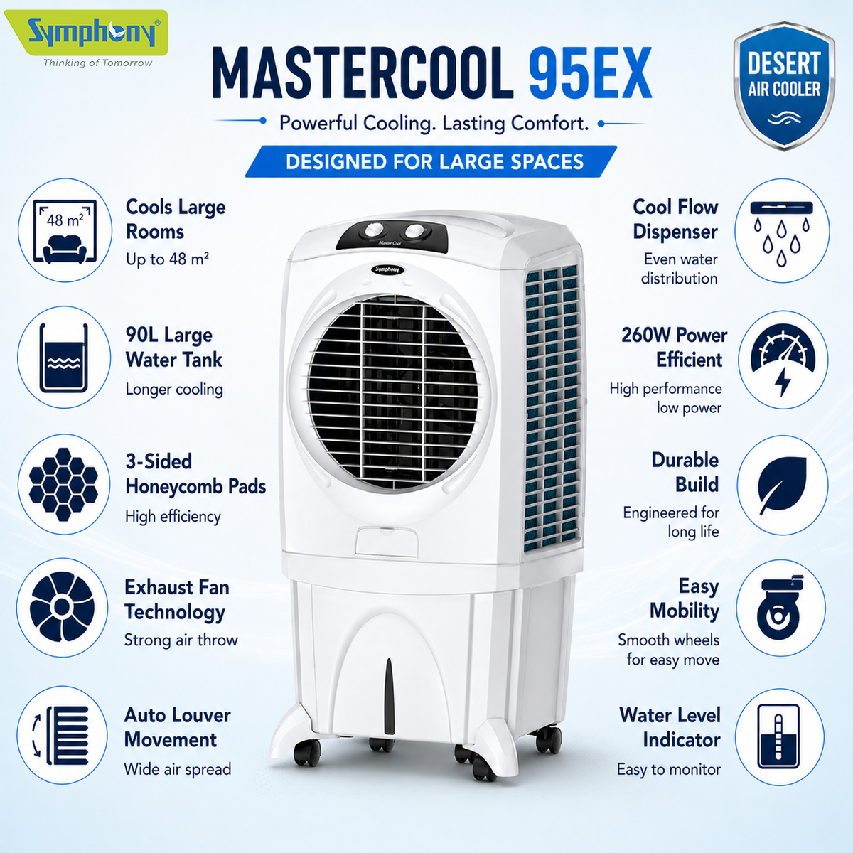Mastercool 95 EX Desert Air Cooler