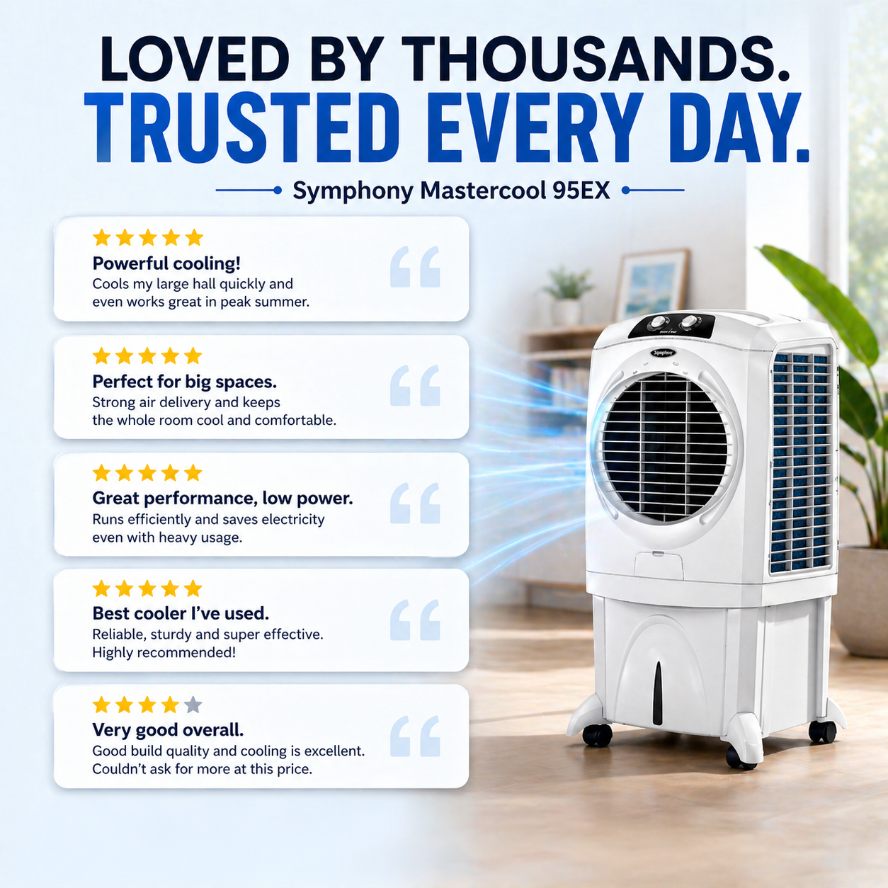 Mastercool 95 EX Desert Air Cooler