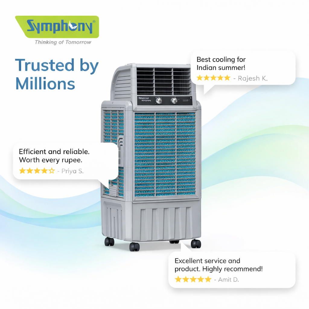 More 4D 125 | Desert Air Cooler | Silent Operation