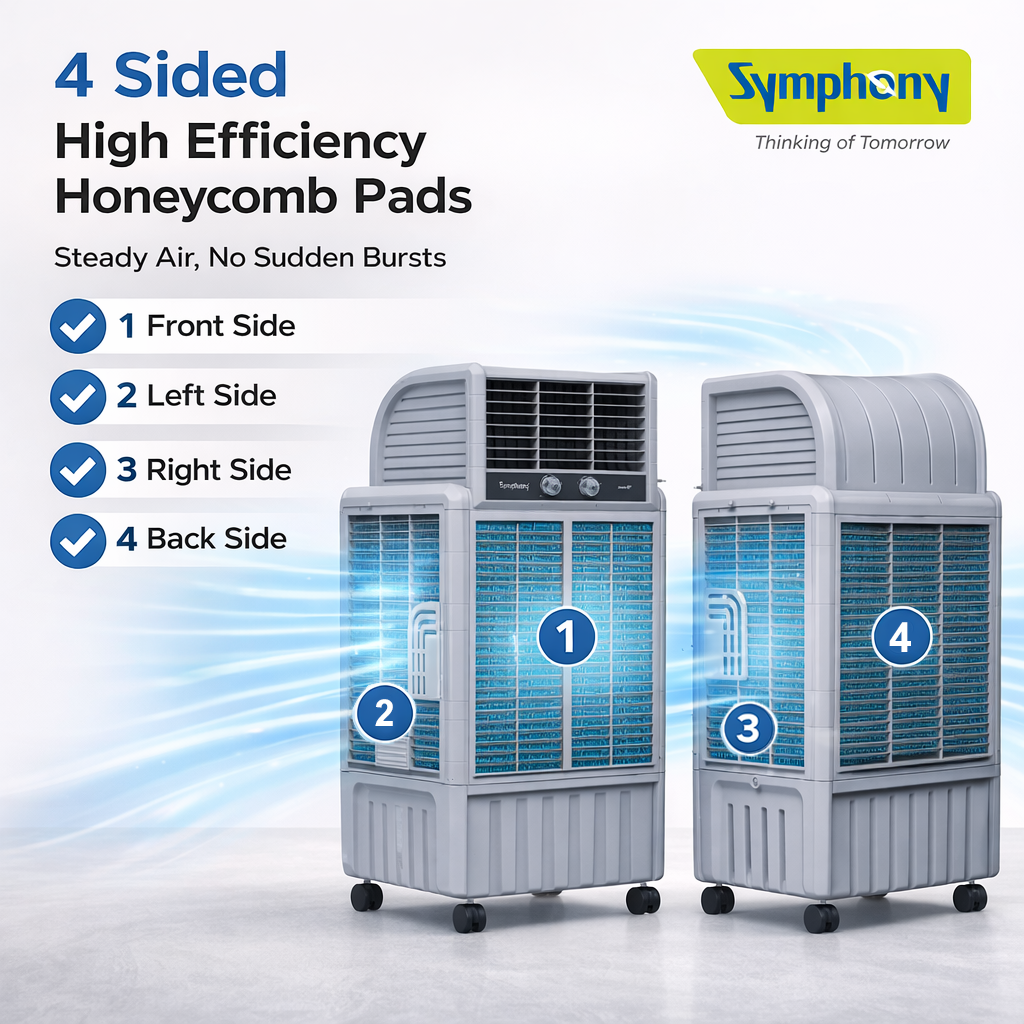 More 4D 125 | Desert Air Cooler | Silent Operation