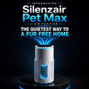 SilenzAir PET MAX | HEPA Air Purifier | 4-in-1 Filtration for Pet Homes