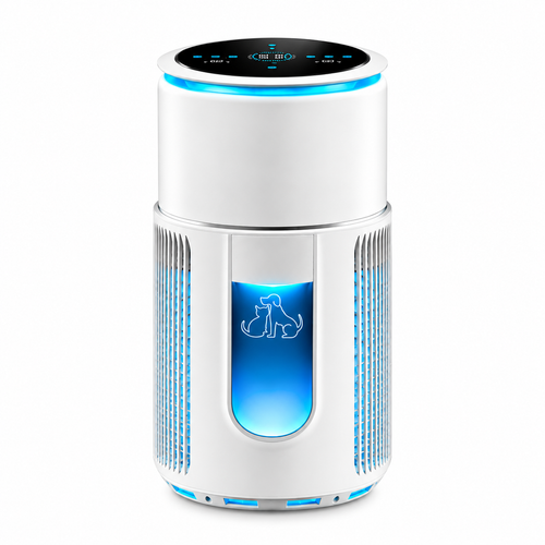 SilenzAir PET MAX | HEPA Air Purifier | 4-in-1 Filtration for Pet Homes