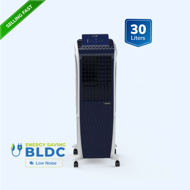 Diet 3D 30B BLDC Tower Air Cooler 30-litres with Magnetic Remote