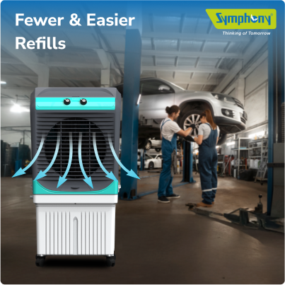 Maxwind 100 EX | Desert Air Cooler | Powerful Exhaustive Fan