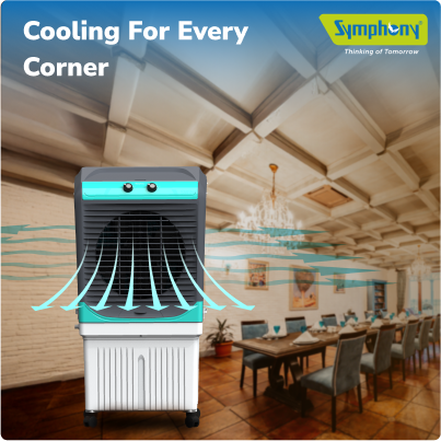 Maxwind 100 EX | Desert Air Cooler | Powerful Exhaustive Fan