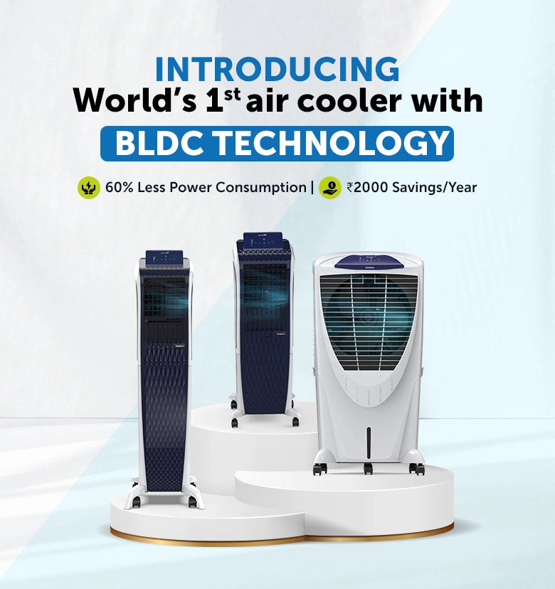 Air Cooler with BLDC Technology