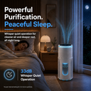 SilenzAir PET MAX | HEPA Air Purifier | 4-in-1 Filtration for Pet Homes