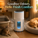 SilenzAir PET MAX | HEPA Air Purifier | 4-in-1 Filtration for Pet Homes