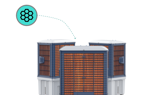 3-Side Honeycomb Pads