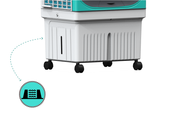Easy Water Refill System for Comfort