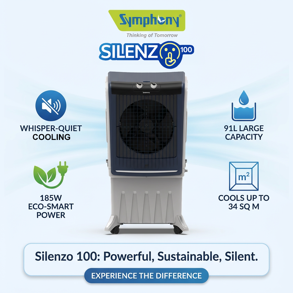 Silenzo 100 | Silent Air Cooler