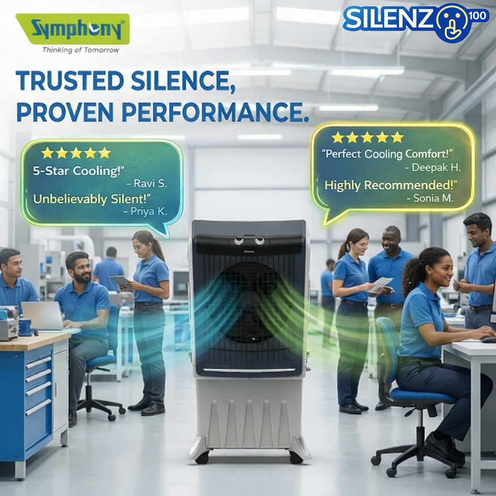 Silenzo 100 | Silent Air Cooler