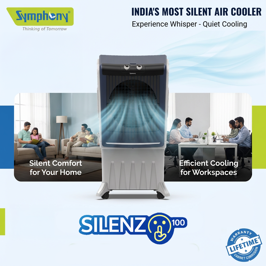 Silenzo 100 | Silent Air Cooler