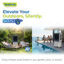 Silenzo 120i | Most Silent Air Cooler | Touch Panel