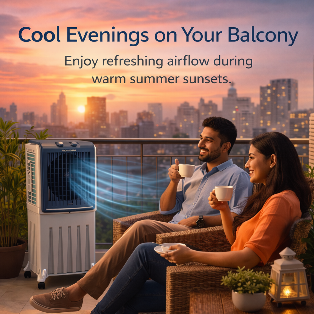 Silenzo 55 | Premium Silent Air Cooler