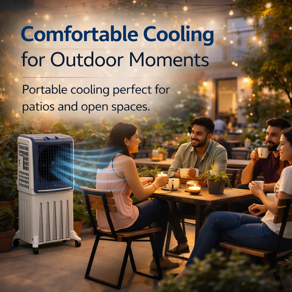 Silenzo 55 | Premium Silent Air Cooler