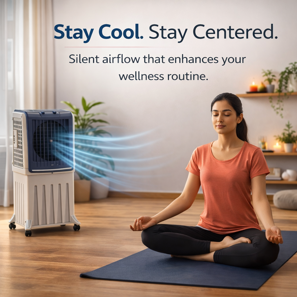 Silenzo 55 | Premium Silent Air Cooler