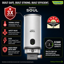 SOUL Hair Fall Control Storage Geyser