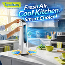 Surround JUNIOR | Tower Fan | Knob Control | Bladeless Turbo ThrowTM (BLTT) Technology