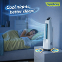 Surround JUNIOR | Tower Fan | Knob Control | Bladeless Turbo ThrowTM (BLTT) Technology