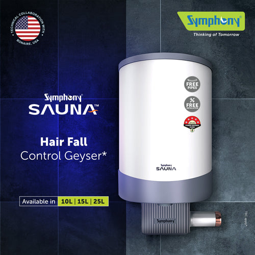 SAUNA Hair Fall Control Storage Geyser
