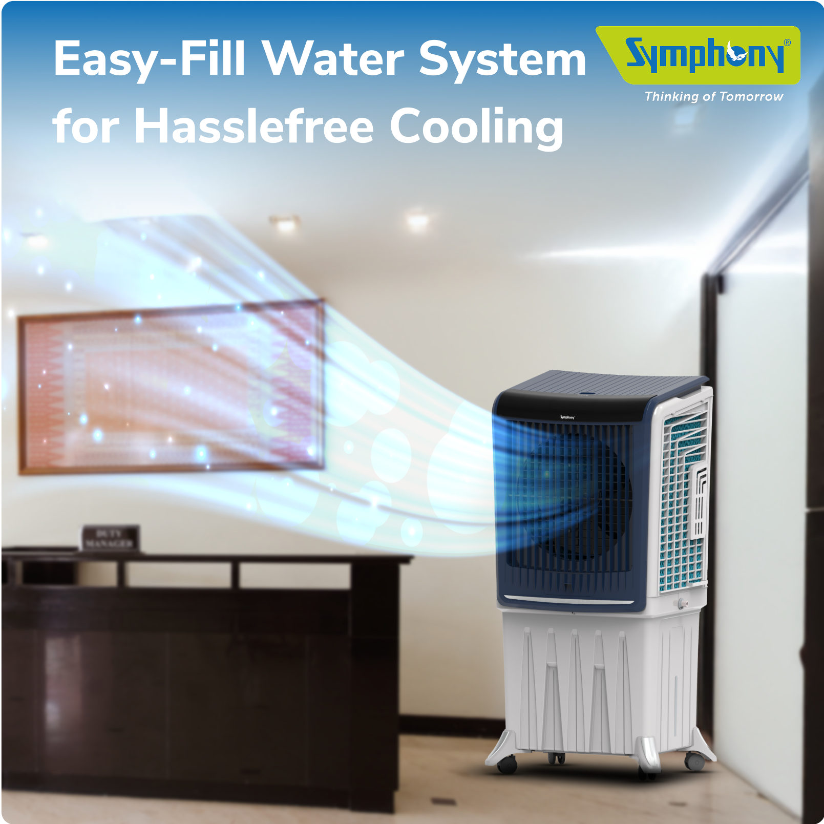 Ice Cube Cooler For Room Without Ventilation GGDQOPD Portable Air