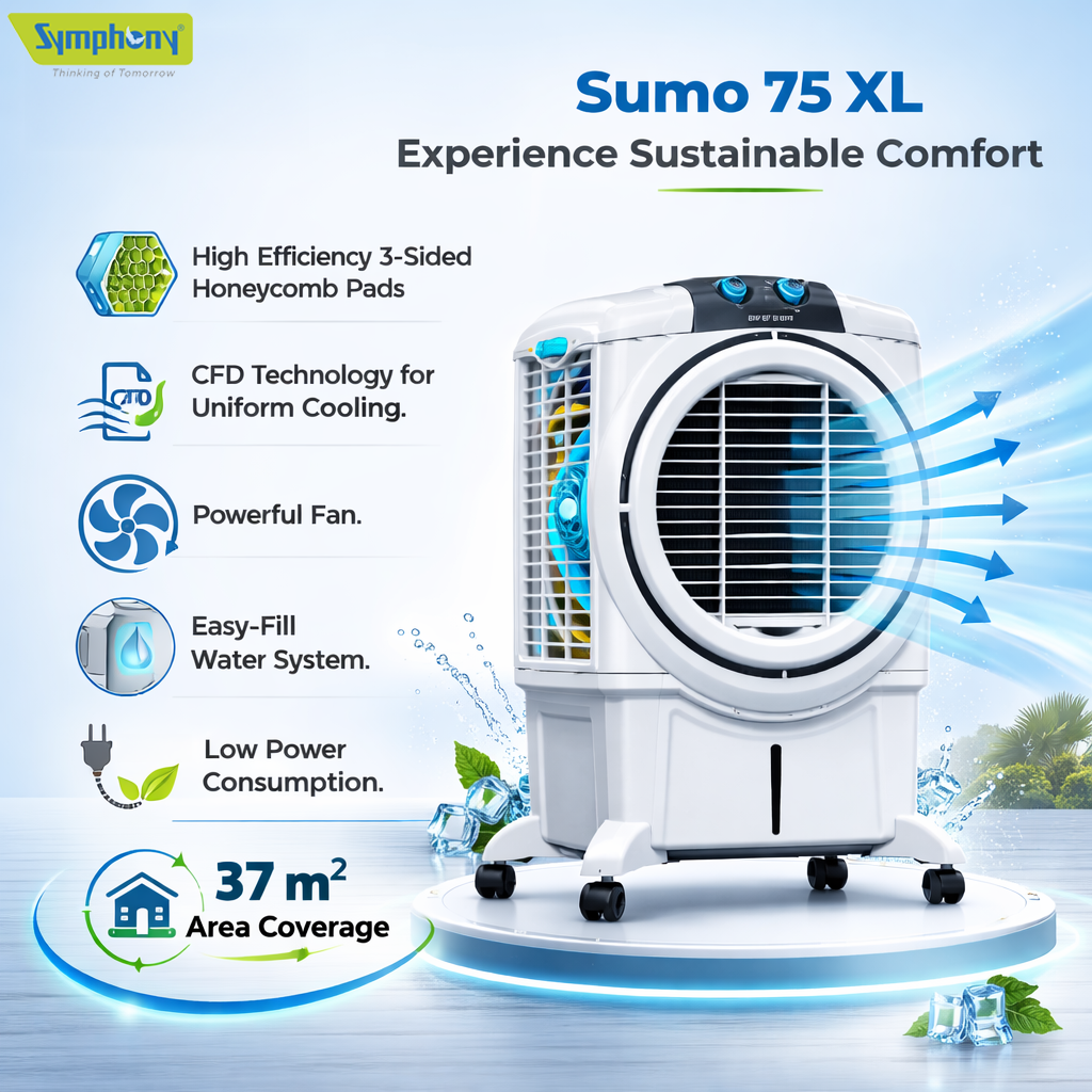 Sumo 75 XL | Desert Air Cooler | CFD Technology | Leg Set