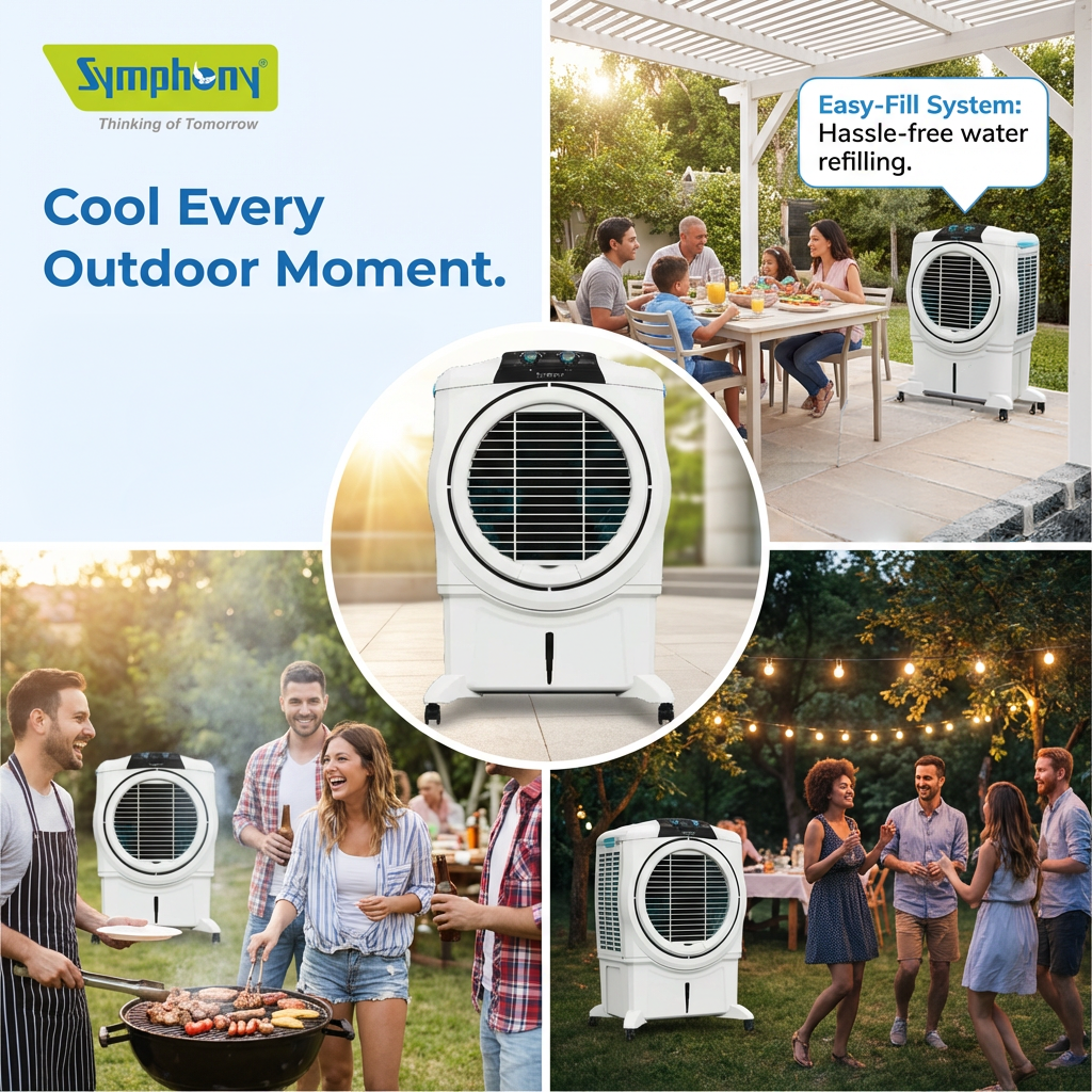 Sumo 75 XL | Desert Air Cooler | CFD Technology | Leg Set