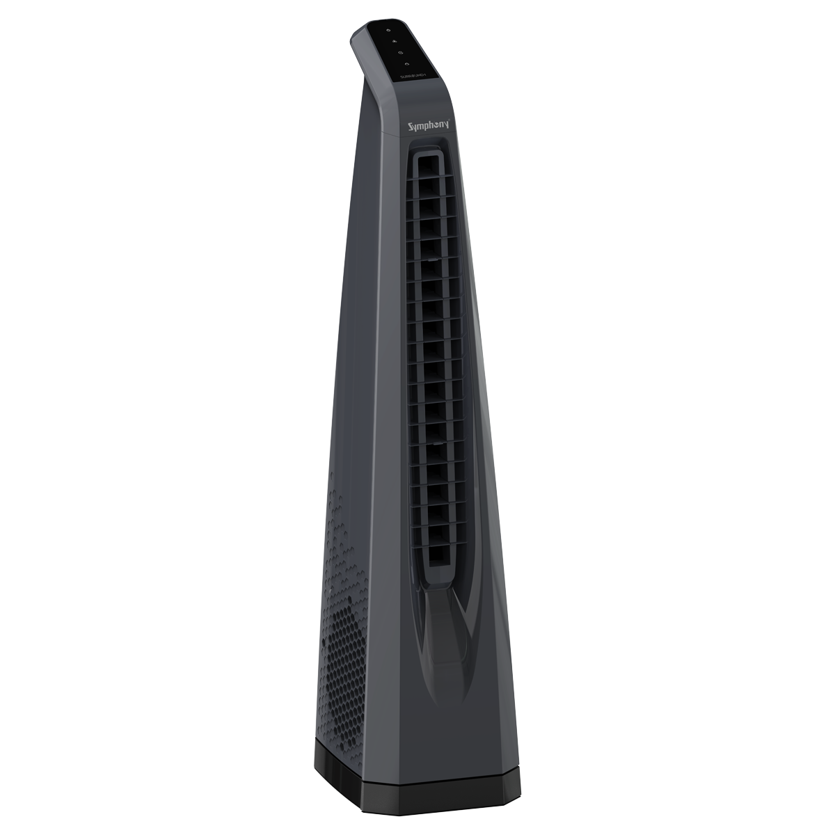 Surround-i Bladeless Tower Fan with Remote Control Grey