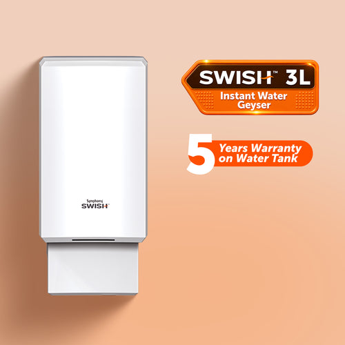 SWISH Instant Water Geyser, 3 Litres