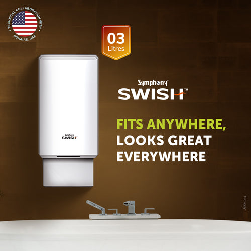 SWISH Instant Water Geyser, 3 Litres